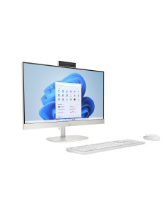 Hp Aio 24-Cr0312Nw Ryzen 5 7520 23.8" Fhd Ips 250Nits Ag 16Gb Ddr5 Ssd512 Radeon 610M Cam720P Kb+Mouse Win11 Shell White 2Y 2