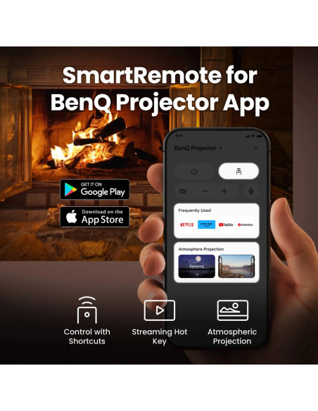 Benq Gv50P Projektor O Standardowym Rzucie 500 Ansi Lumenów Dlp 1080P (1920X1080) Czarny