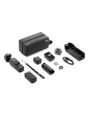 Dji Osmo Pocket 3 Creator Combo Aparat Ze Stabilizatorem 4K Ultra Hd 9,4 Mp Czarny