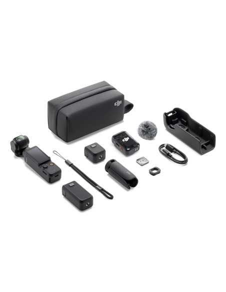 Dji Osmo Pocket 3 Creator Combo Aparat Ze Stabilizatorem 4K Ultra Hd 9,4 Mp Czarny