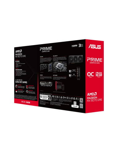 Karta Graf. Asus Prime Rx9070 Gre Oc 12G
