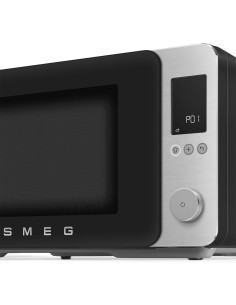 Smeg Moc02Blmeu Kuchenka Mikrofalowa Czarny Kuchenka Mikrofalowa Kombinowana Blat 27 L 900 W 2