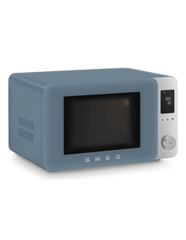 Smeg Moc02Sbmeu Kuchenka Mikrofalowa Niebieski Kuchenka Mikrofalowa Kombinowana Blat 27 L 900 W