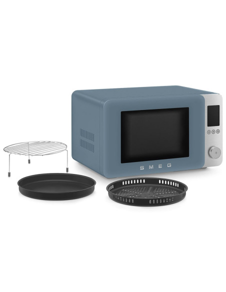 Smeg Moc02Sbmeu Kuchenka Mikrofalowa Niebieski Kuchenka Mikrofalowa Kombinowana Blat 27 L 900 W