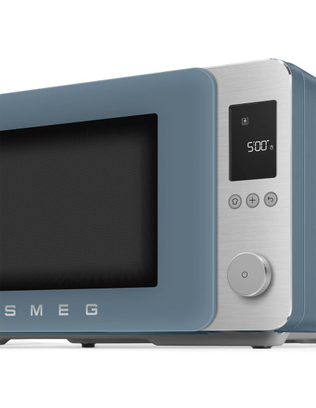 Smeg Moc02Sbmeu Kuchenka Mikrofalowa Niebieski Kuchenka Mikrofalowa Kombinowana Blat 27 L 900 W
