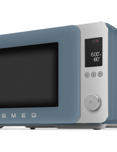 Smeg Moc02Sbmeu Kuchenka Mikrofalowa Niebieski Kuchenka Mikrofalowa Kombinowana Blat 27 L 900 W
