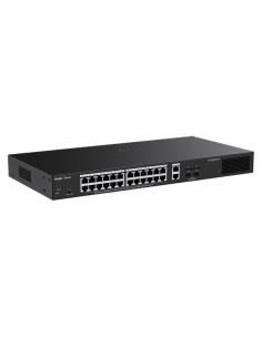Ruijie Networks Rg-Es228Gs-Lp Przełącznik Sieciowy Zarządzany L2 Gigabit Ethernet (10/100/1000) Obsługa Poe Desktop Czarny 2