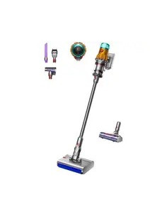 Dyson V12 Submarine Odkurzacz Pionowy 3 W 1 Bateria Suchy I Mokry Hepa Bez Worka 0,35 L Nikiel, Żółty 2
