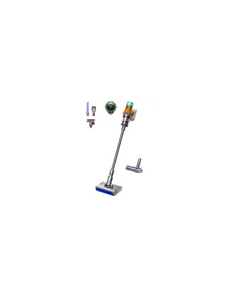 Dyson V12 Submarine Odkurzacz Pionowy 3 W 1 Bateria Suchy I Mokry Hepa Bez Worka 0,35 L Nikiel, Żółty