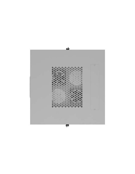 Lanberg Szafa Instalacyjna Rack Stojąca 19" 42U 600X600 Szara Drzwi Przeszklone Lcd (Flat Pack) V2