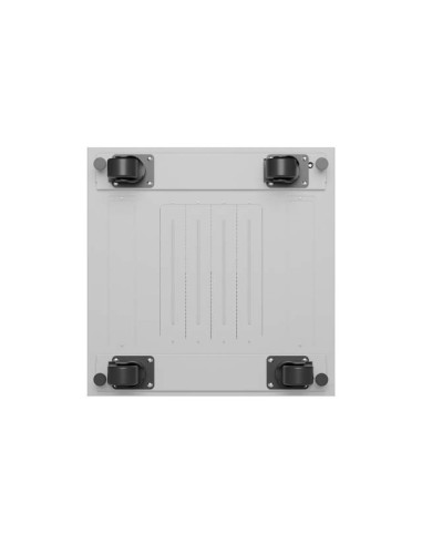 Lanberg Szafa Instalacyjna Rack Stojąca 19" 42U 600X600 Szara Drzwi Przeszklone Lcd (Flat Pack) V2
