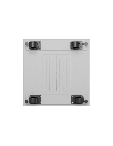 Lanberg Szafa Instalacyjna Rack Stojąca 19" 42U 600X600 Szara Drzwi Przeszklone Lcd (Flat Pack) V2