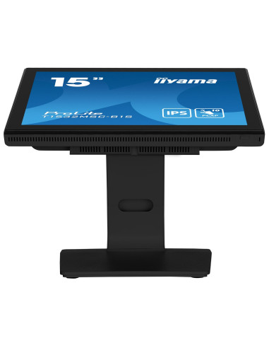 Iiyama Prolite T1532Msc-B1S Monitor Komputerowy 38,1 Cm (15") 1024 X 768 Px Xga Lcd Ekran Dotykowy Czarny