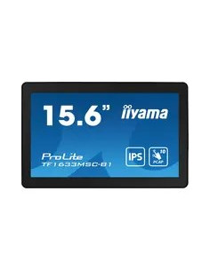 Iiyama Prolite Tf1633Msc-B1 Monitor Komputerowy 39,6 Cm (15.6") 1920 X 1080 Px Full Hd Ekran Dotykowy Czarny 2