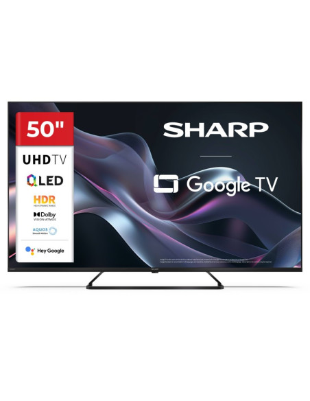 Sharp 50Hp6265E Telewizor 127 Cm (50") 4K Ultra Hd Smart Tv Wi-Fi Czarny