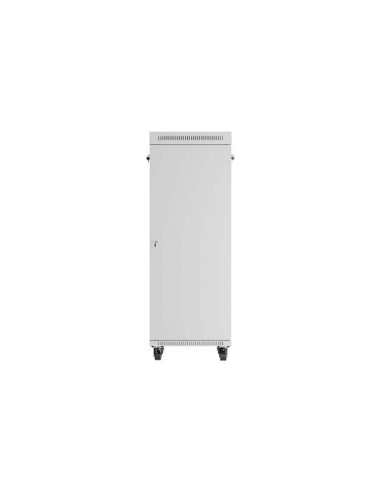 Lanberg Szafa Instalacyjna Rack Stojąca 19" 32U 600X800 Szara Drzwi Przeszklone Lcd (Flat Pack) V2