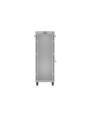Lanberg Szafa Instalacyjna Rack Stojąca 19" 32U 600X800 Szara Drzwi Przeszklone Lcd (Flat Pack) V2