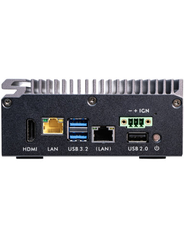 Shuttle Edge Pc Spcel03 Wielkość Pc 0.46L Czarny X6413E Intel Soc Bga 1493 1,5 Ghz