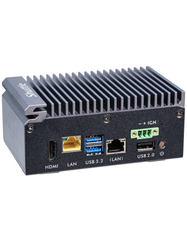 Shuttle Edge Pc Spcel03 Wielkość Pc 0.46L Czarny X6413E Intel Soc Bga 1493 1,5 Ghz