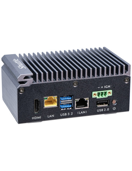 Shuttle Edge Pc Spcel03 Wielkość Pc 0.46L Czarny X6413E Intel Soc Bga 1493 1,5 Ghz