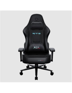 Jednostajny Fotel Do Gier Rtc Obejmuje Hardcore Czarny