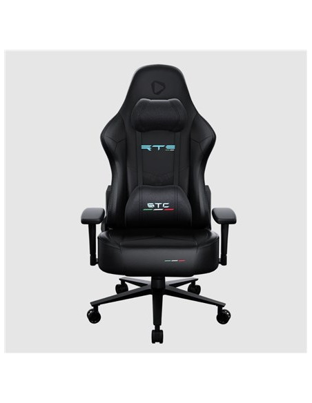 Jednostajny Fotel Do Gier Rtc Obejmuje Hardcore Czarny