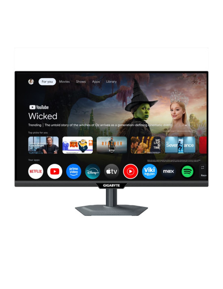 Gigabyte M27Qs Monitor Komputerowy 68,6 Cm (27") 2560 X 1440 Px Quad Hd Led Czarny