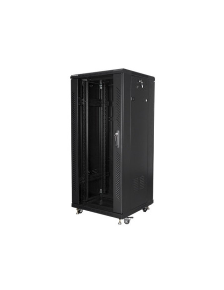 Lanberg Szafa Stojąca Rack 19" 27U 600X600 Czarna