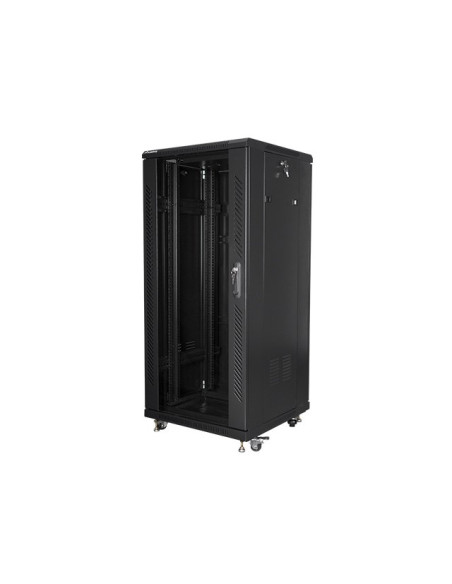 Lanberg Szafa Stojąca Rack 19" 27U 600X600 Czarna