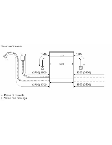 Zmywarka Do Zabudowy 60 Cm Bosch Smv4Hvx07E Serie 4 | Klasa B | 14 Kpl | Efficientdry | Speedperfect | Wifi Home Connect