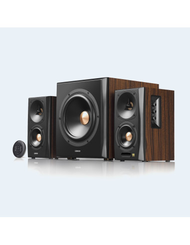 Edifier S360Db Zestaw Głośników 150 W Pc Czarny, Drewno 2.1 Kan. Bluetooth