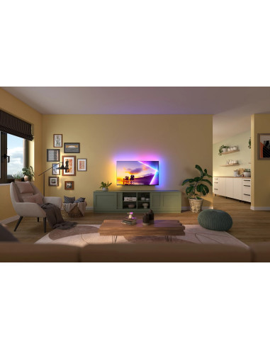 Philips 43Pus8450/12 Telewizor 109,2 Cm (43") 4K Ultra Hd Wi-Fi Czarny