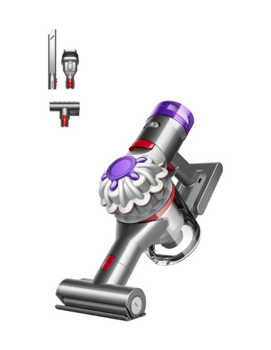 Dyson 586120-01 Odkurzacz Przenośny Szary, Czerwony, Fioletowy Bez Worka