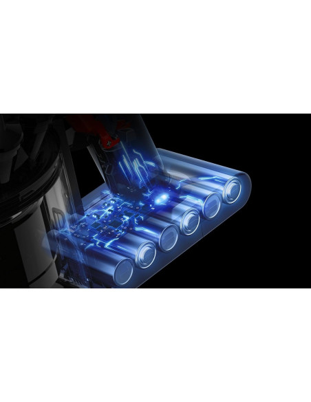 Dyson 586120-01 Odkurzacz Przenośny Szary, Czerwony, Fioletowy Bez Worka