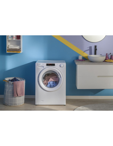 Candy Smart Pro Inverter Co 474Twm6/1-S Pralka Od Przodu 7 Kg 1400 Rpm Biały