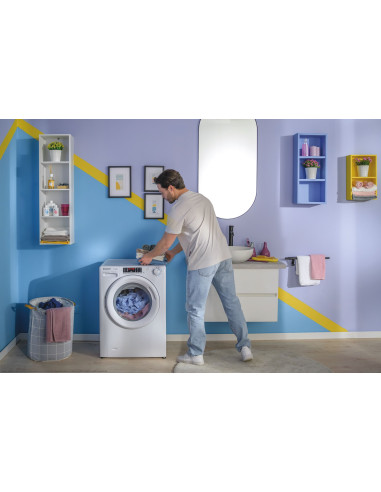 Candy Smart Pro Inverter Co 474Twm6/1-S Pralka Od Przodu 7 Kg 1400 Rpm Biały
