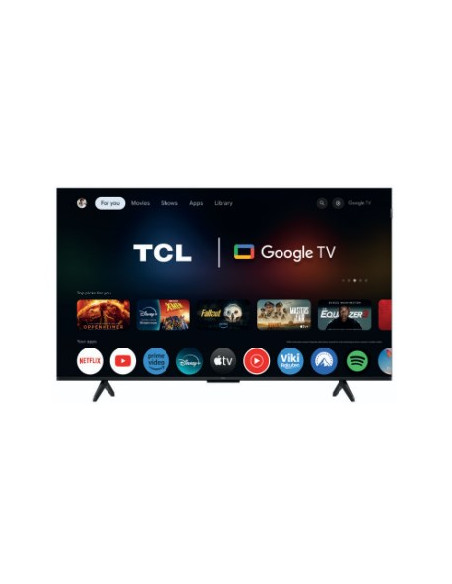 Telewizor Tcl 50P71K Qled 50" 4K Ultra Hd Google Tv Dolby Atmos Dvb-T2 Aluminiowy