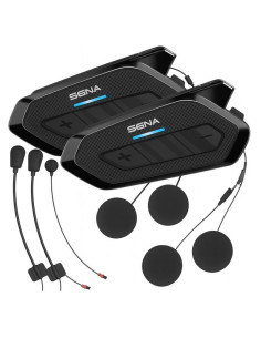 Interkom Motocyklowy Sena Spider Rt1 Na 2 Kaski Mesh Podwójny Dual Pack