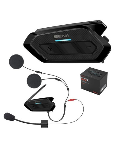 Interkom Motocyklowy Sena Spider Rt1 Na 2 Kaski Mesh Podwójny Dual Pack