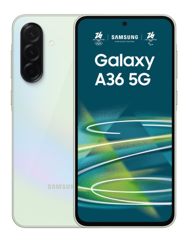 Samsung Galaxy A36 17 Cm (6.7") Dual Sim Android 15 5G Usb Type-C 6 Gb 128 Gb 5000 Mah Limonka