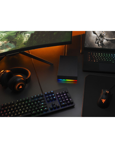 Dysk Zewnętrzny Seagate 8Tb Firecuda Gaming Hub Usb 3.2 External Hard Drive Rgb Led