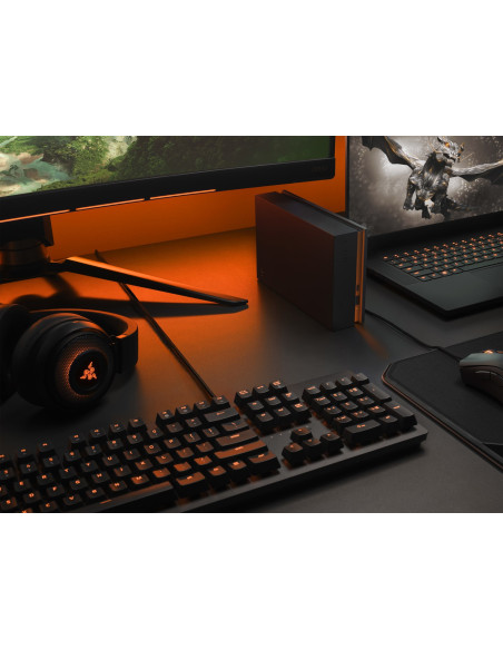 Dysk Zewnętrzny Seagate 8Tb Firecuda Gaming Hub Usb 3.2 External Hard Drive Rgb Led