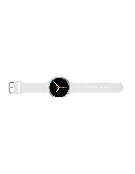 Samsung Galaxy Watch 8 3,3 Cm (1.3") Amoled 40 Mm Cyfrowy 438 X 438 Px Ekran Dotykowy Srebrny Wi-Fi Gps