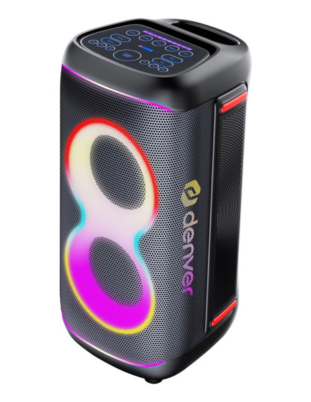 Denver Bps-370 Głośnik Imprezowy Czarny 100 W