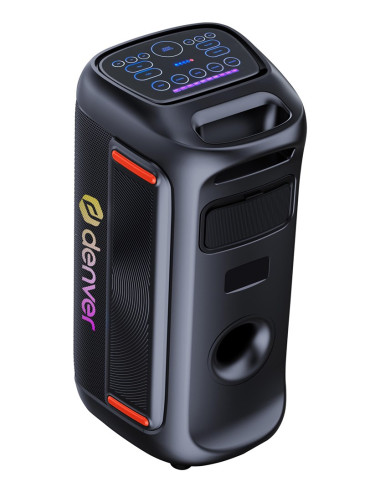 Denver Bps-370 Głośnik Imprezowy Czarny 100 W
