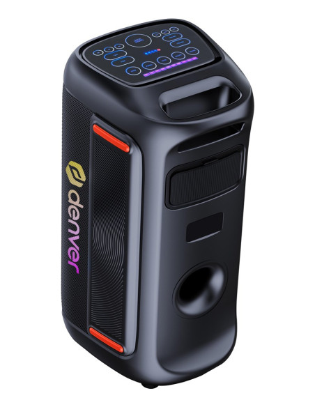 Denver Bps-370 Głośnik Imprezowy Czarny 100 W