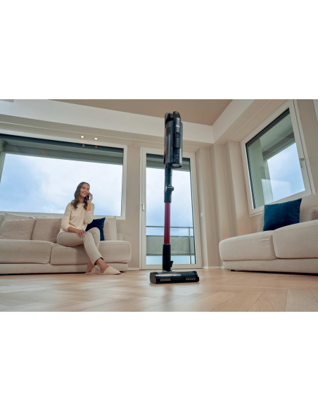 Hoover Hf610Hx 011 Pionowy Odkurzacz Bateria Suchy Epa Bez Worka 0,7 L 650 W Purpurowy 4 Ah