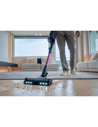 Hoover Hf610Hx 011 Pionowy Odkurzacz Bateria Suchy Epa Bez Worka 0,7 L 650 W Purpurowy 4 Ah