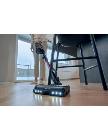 Hoover Hf610Hx 011 Pionowy Odkurzacz Bateria Suchy Epa Bez Worka 0,7 L 650 W Purpurowy 4 Ah