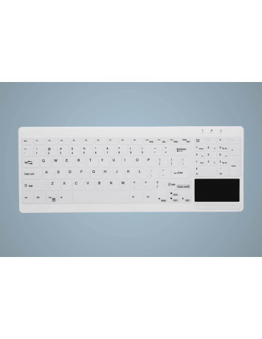 Active Key Ak-C7412 Klawiatura Przemysłowy Usb British English Biały